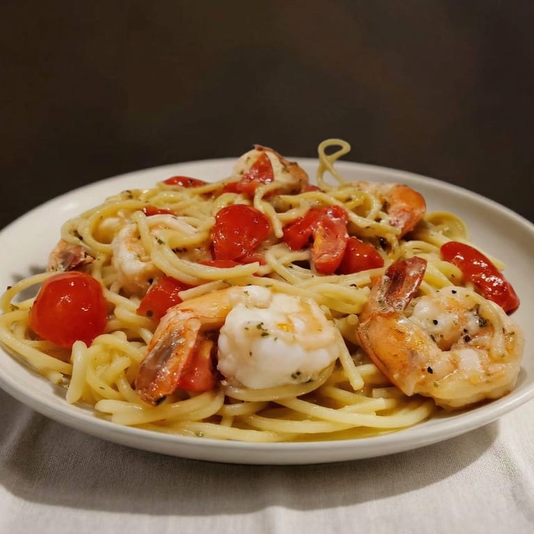 Delicious Shrimp Scampi Awaits