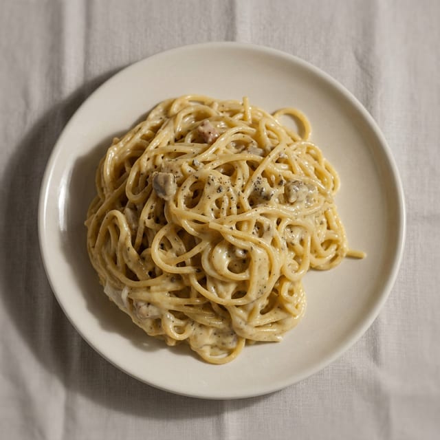 Spaghetti Carbonara.